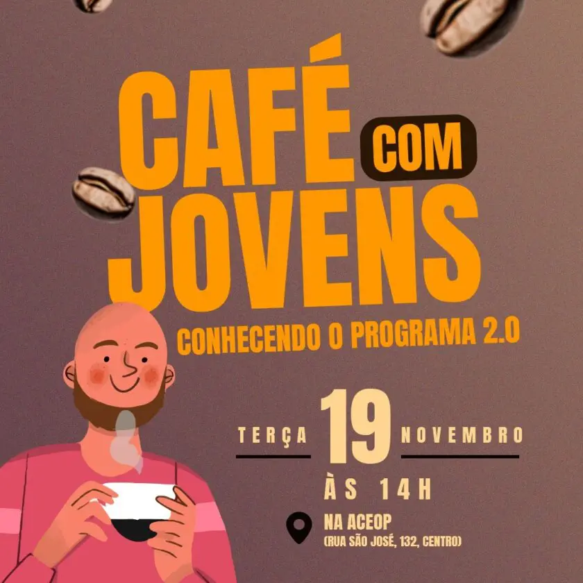 'Café com Jovens' acontece para apresentar projeto Jovens de Ouro 2.0
