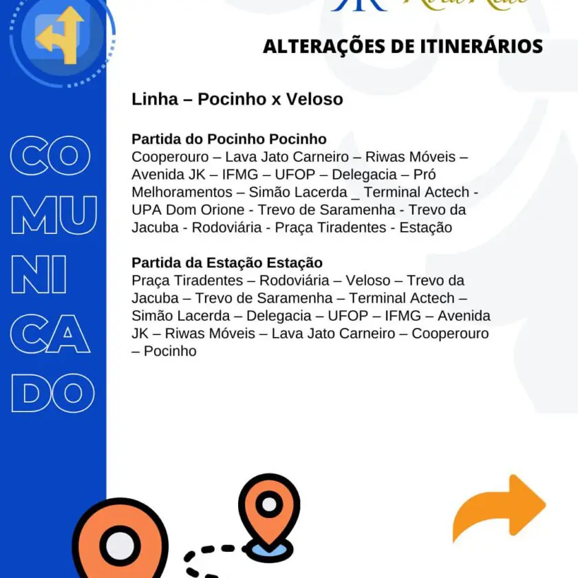 A Prefeitura Municipal de Ouro Preto anunciou a Rua Pandiá Calógeras (Morro do Gambá) será interditada hoje (28). 
