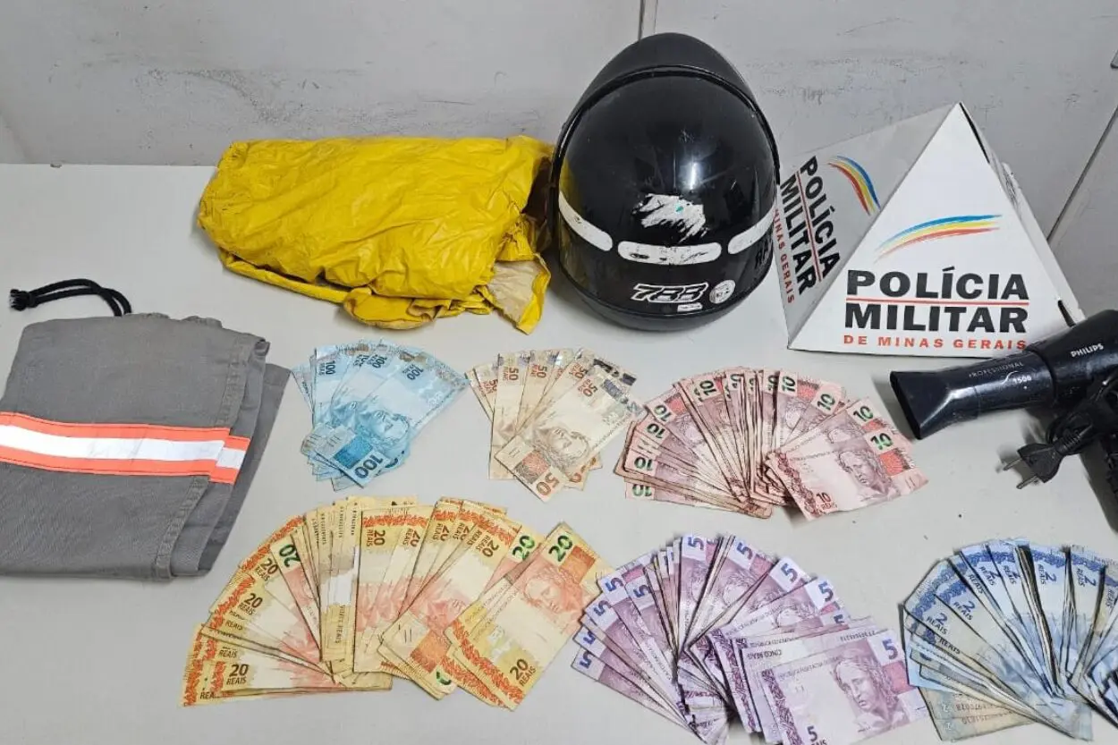 Suspeito de roubar pessoas usando secador de cabelo é preso em Itabirito