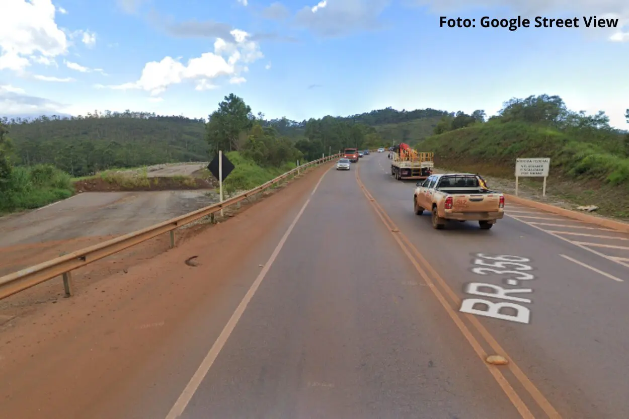 Vale realiza obras na BR-356 e desvio funcionará com Pare e Siga em Nova Lima