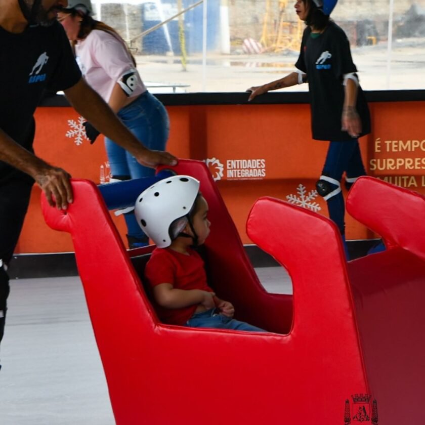 Saiba como agendar horário na pista de patinação no gelo de Itabirito