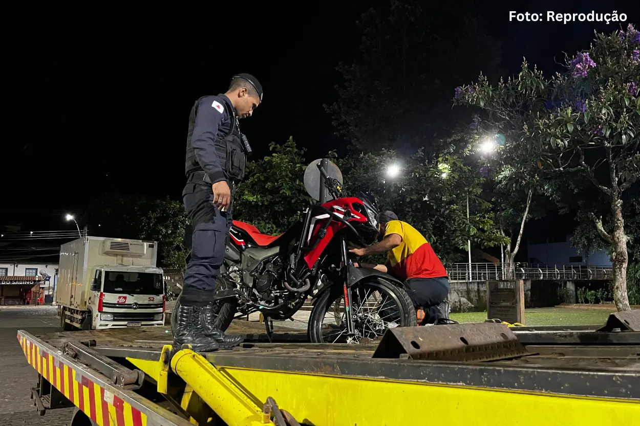 GCM prende homem com moto clonada em Mariana