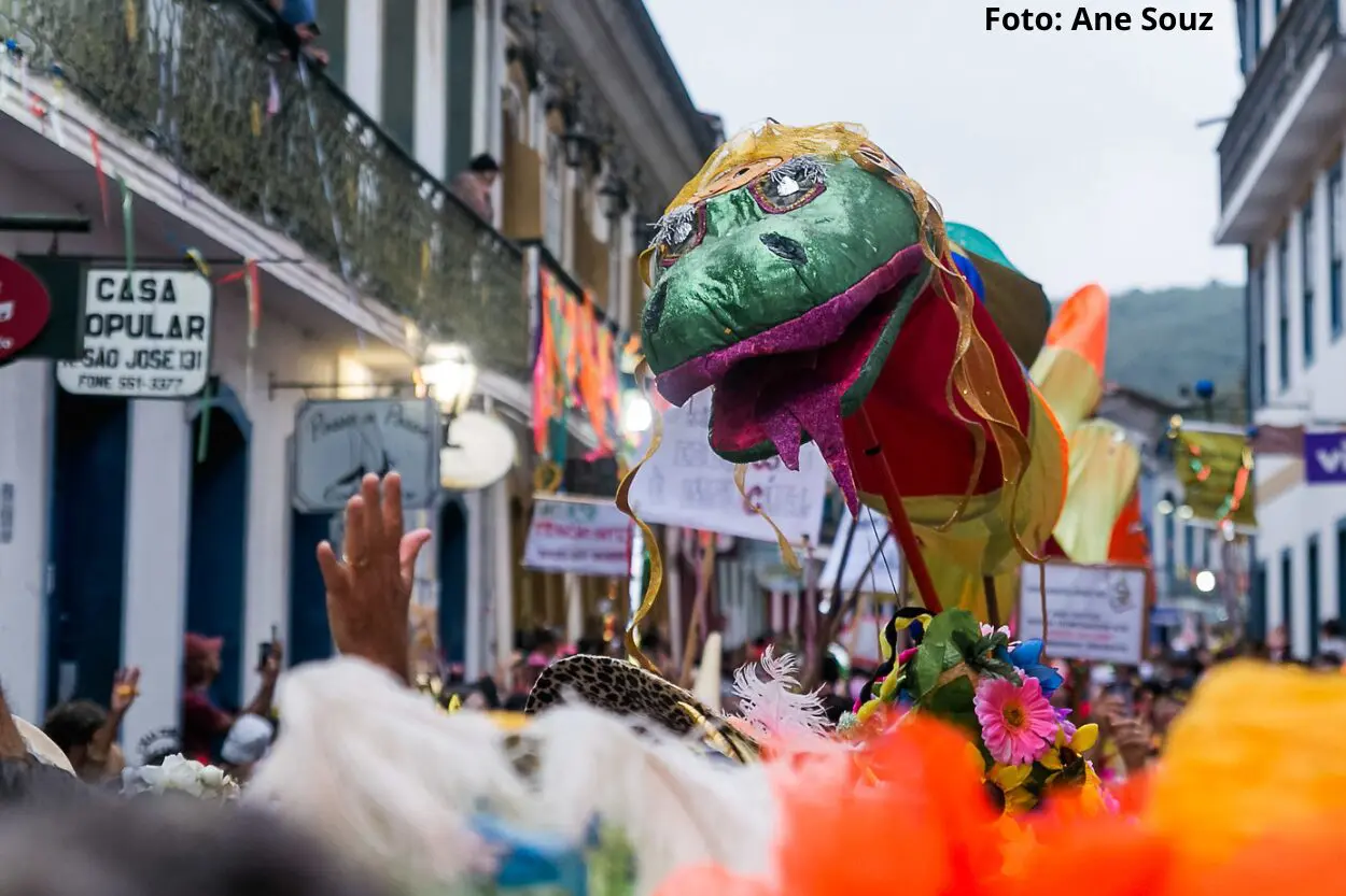 O 'Balanço da Cobra' embalará a folia no Carnaval de Ouro Preto em 2025