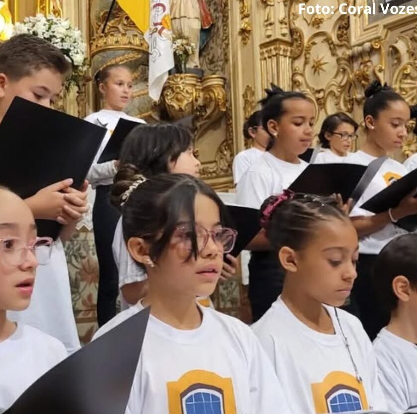 Estão abertas as inscrições para o Coral Vozes de Vila Rica, em Ouro Preto