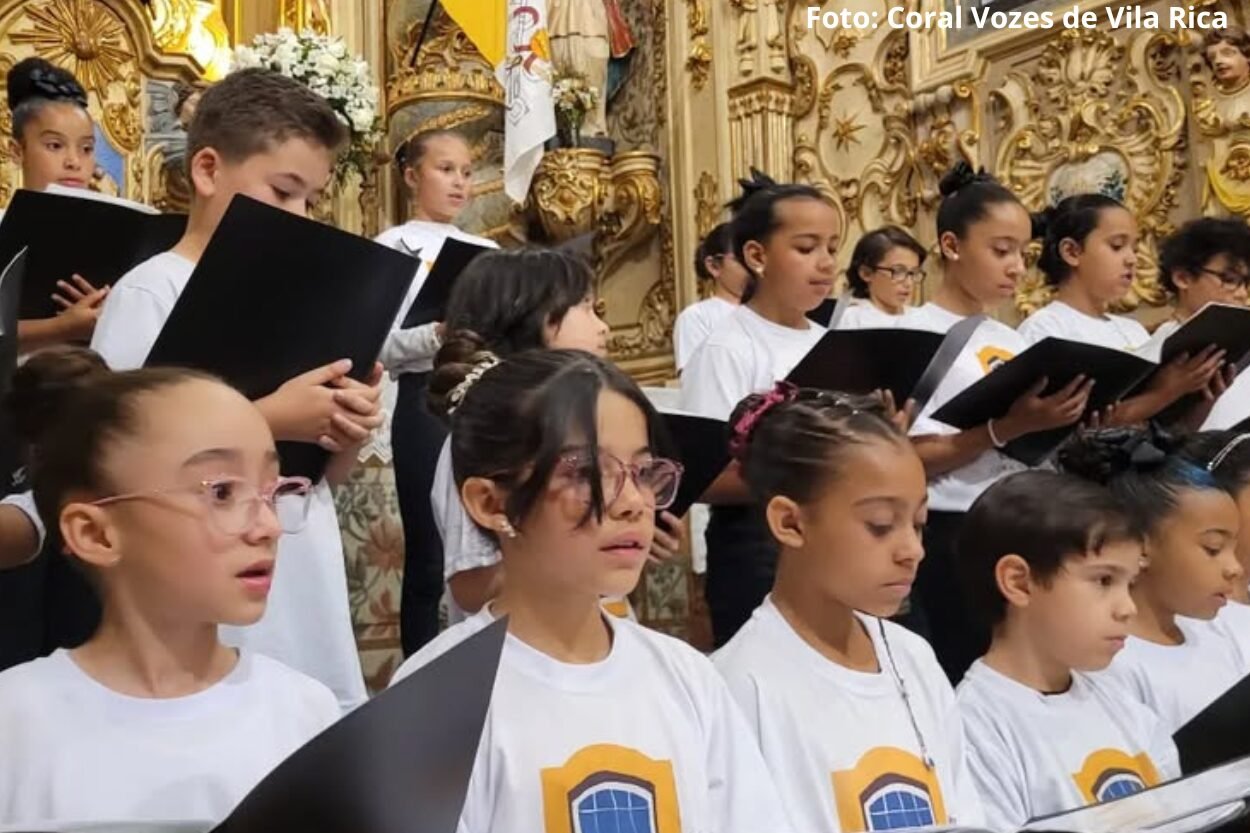 Estão abertas as inscrições para o Coral Vozes de Vila Rica, em Ouro Preto