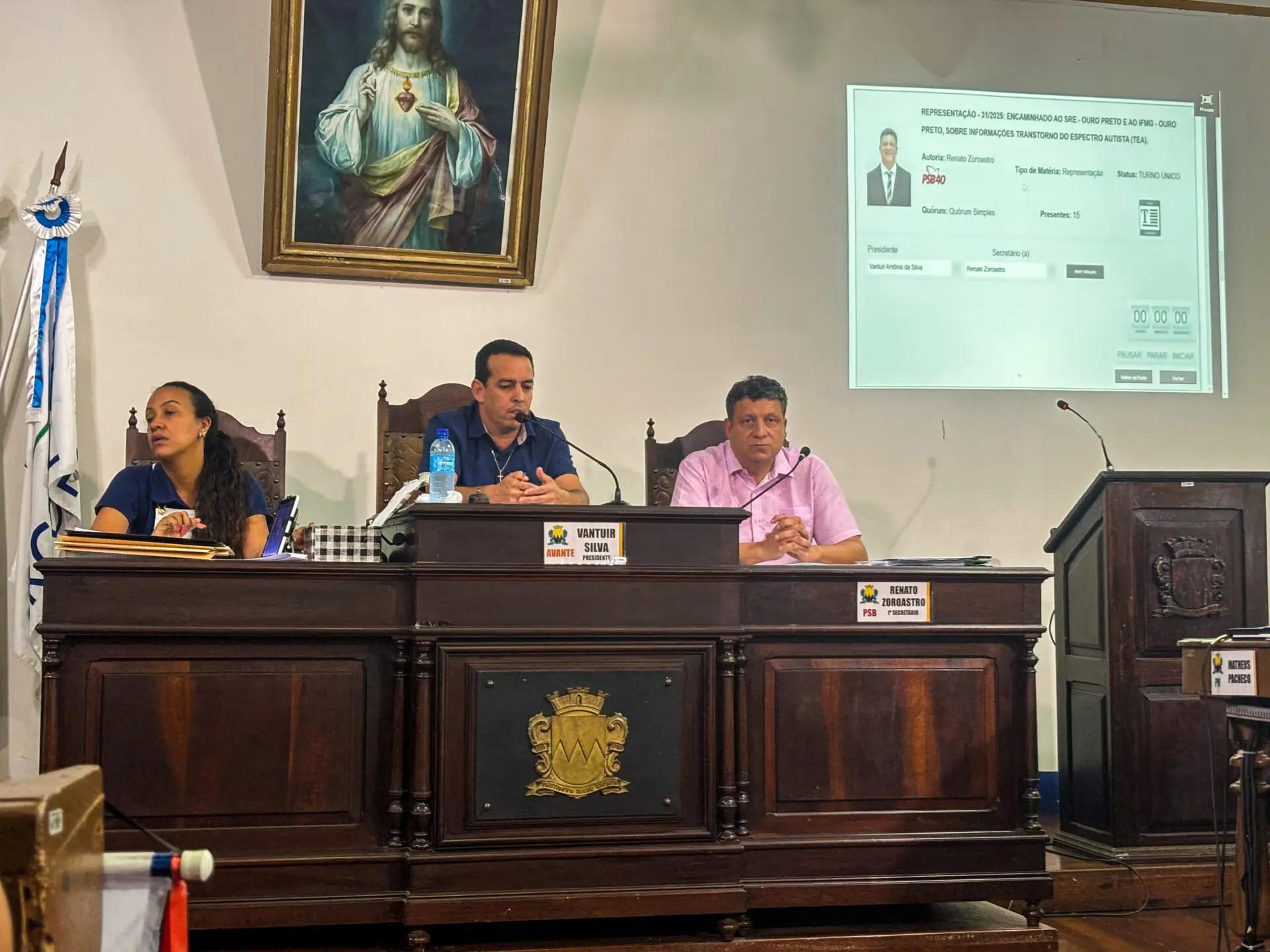 Câmara de Ouro Preto quer dados sobre TEA na escolas