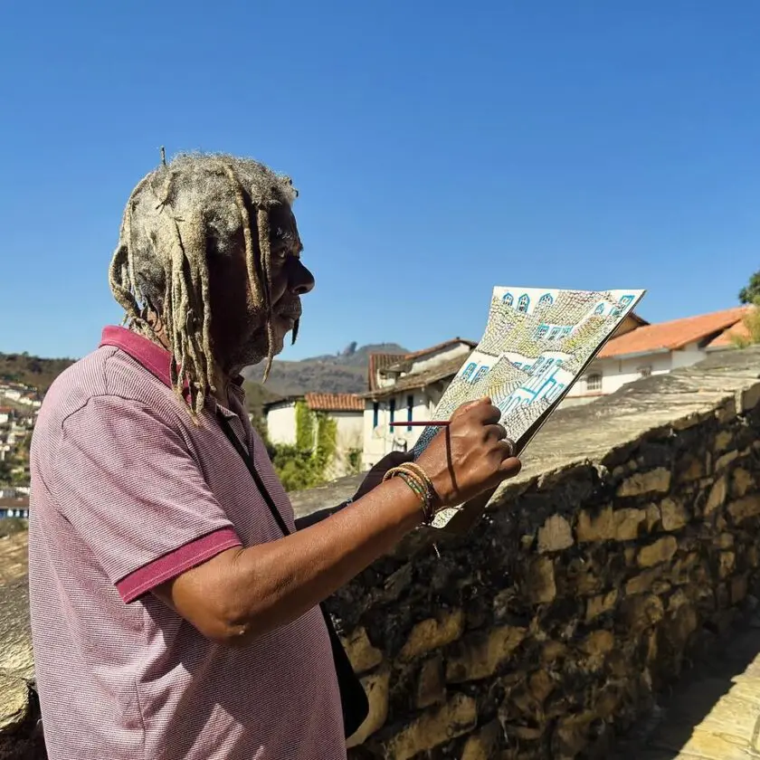'MINHA MISSÃO É SER ARTISTA'; exposição em Ouro Preto homenageia Tunico dos Telhados