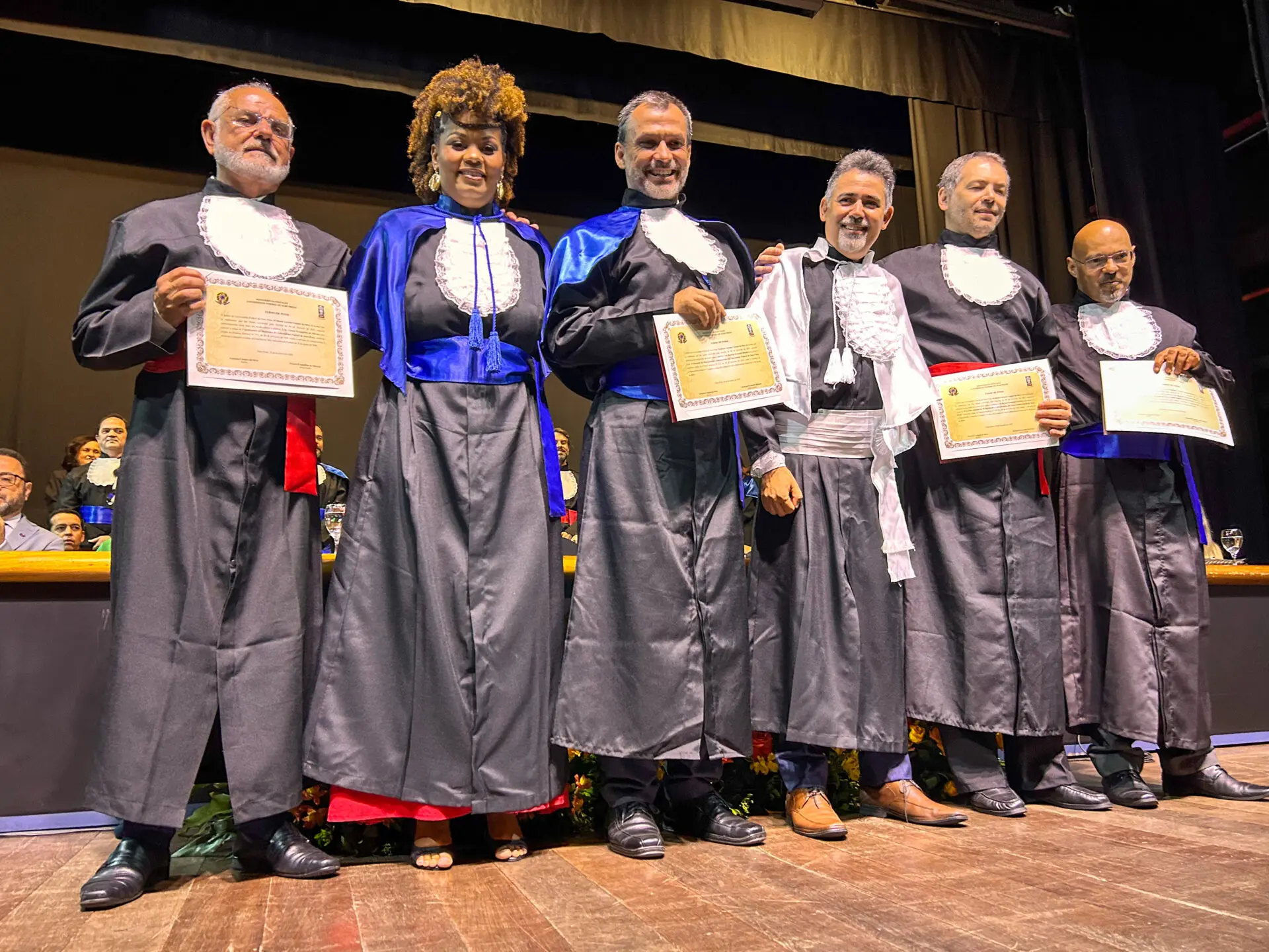 Na última quarta-feira (26), o Centro de Convenções da Universidade Federal de Ouro Preto (UFOP) sediou a cerimônia de posse da nova equipe de gestão e reitoria da instituição.