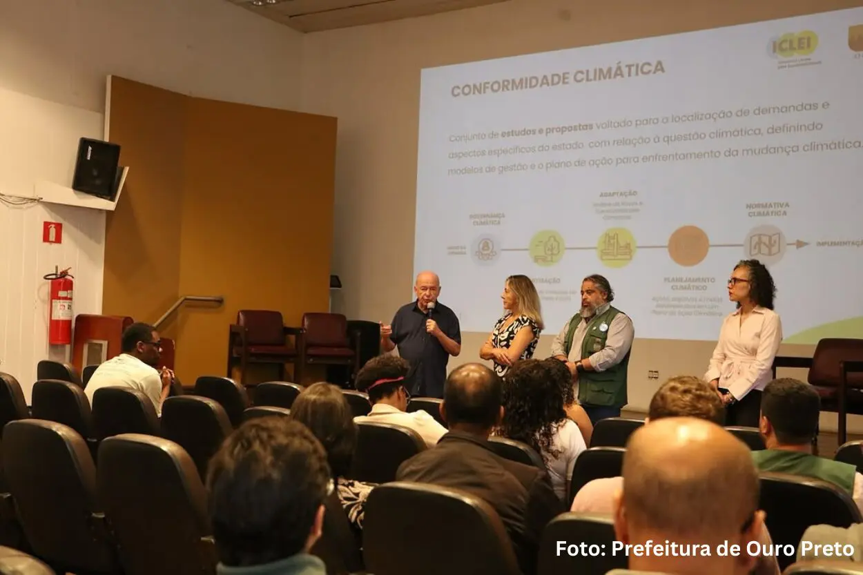 Ouro Preto inicia elaboração do Plano Municipal Climático