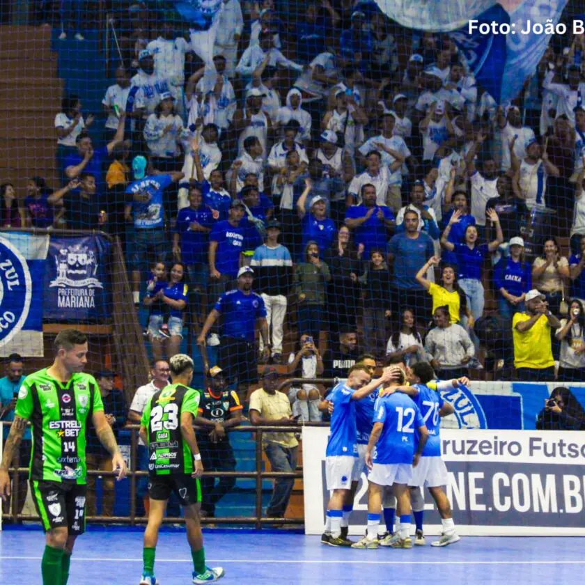 Máfia Azul cobra definição sobre jogos do Cruzeiro Futsal em Mariana