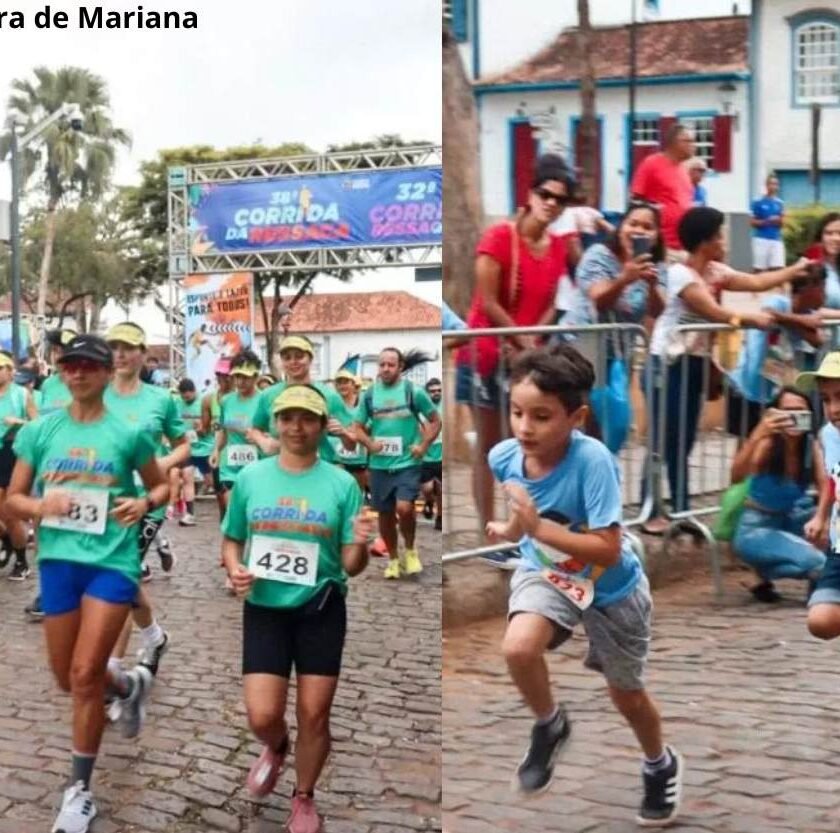 Confira a programação da 40ª Corrida da Ressaca e da 34ª Corrida da Ressaquinha em Mariana