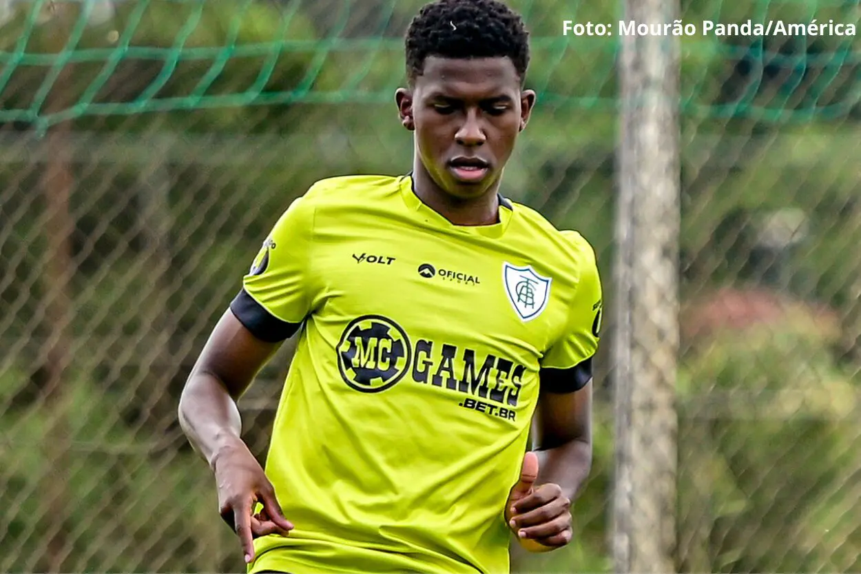 Jhosefer, de Mariana, celebra chance no profissional em primeira fala como jogador do América