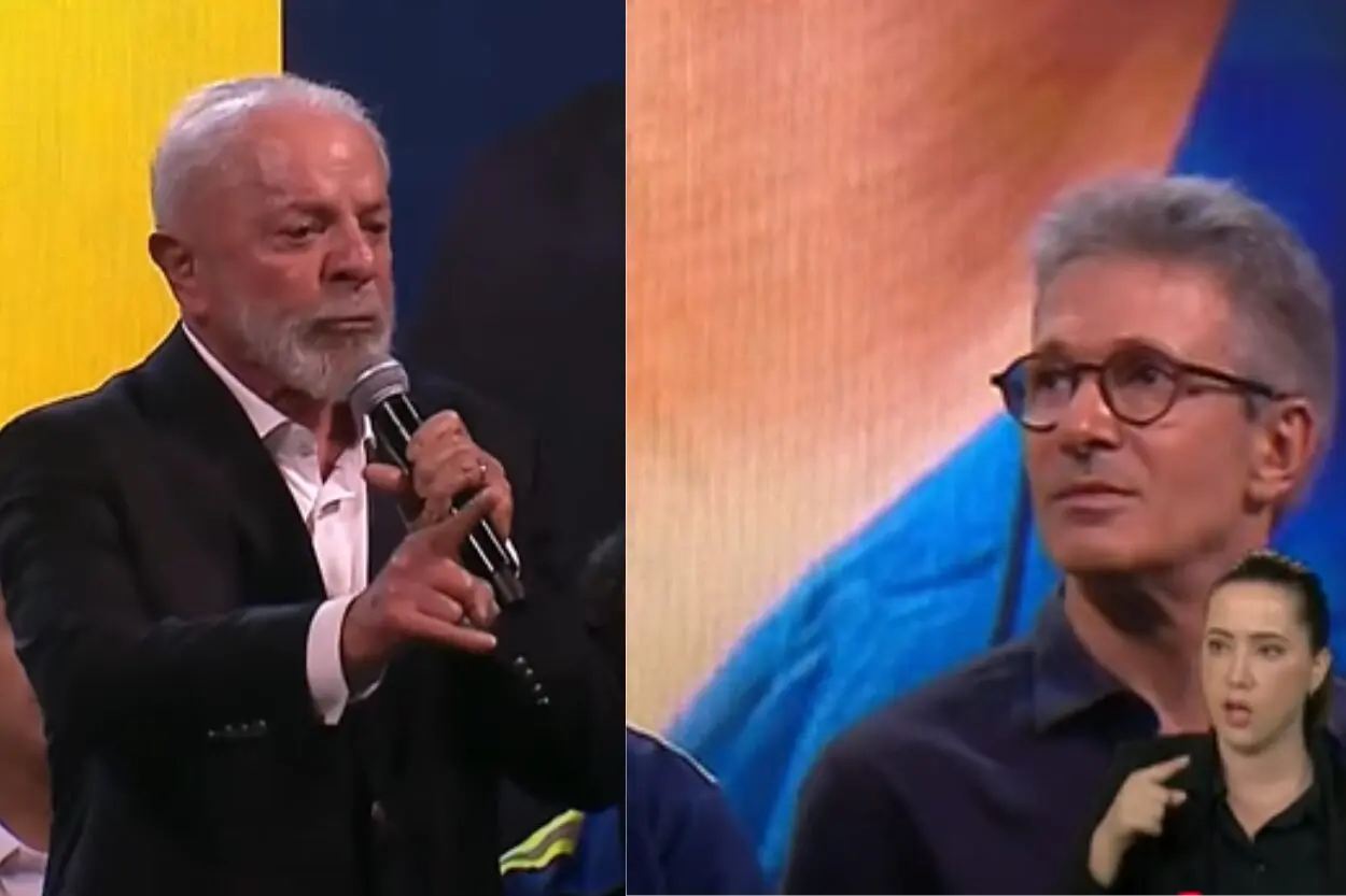 Lula discursa em Ouro Branco, cita Zema e manda recado para Bolsonaro