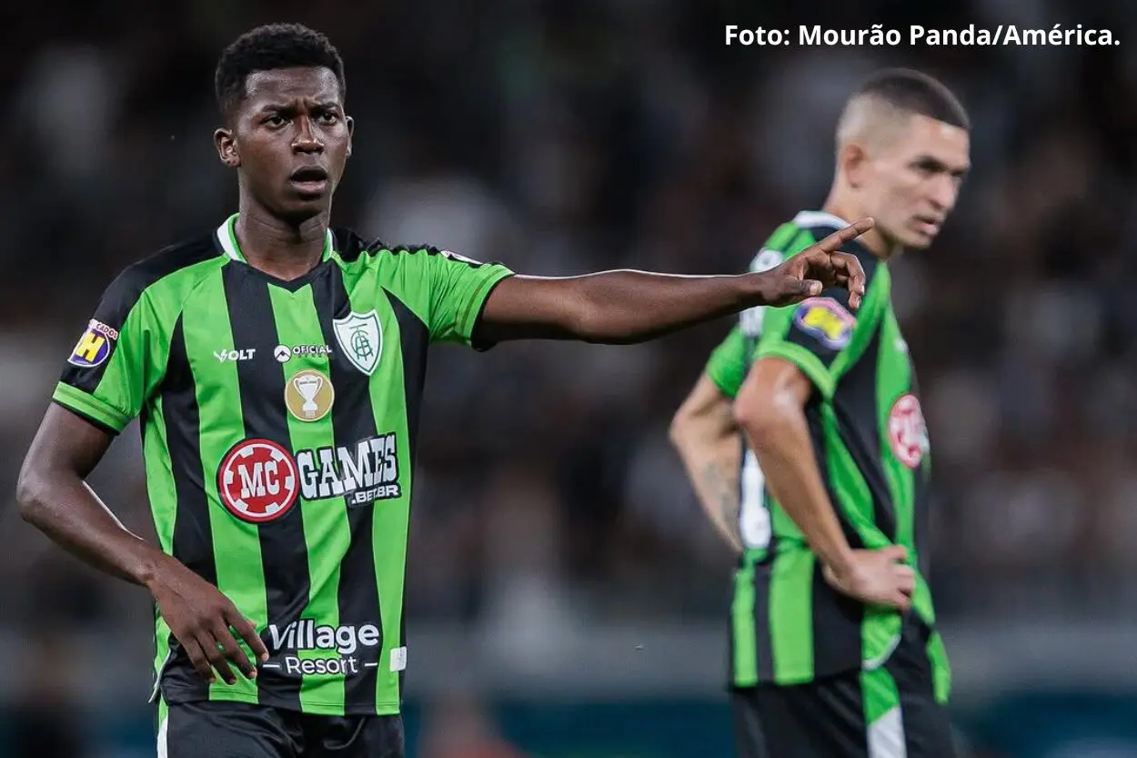 Jhosefer, de Mariana, estreou pelo América na final do Mineiro