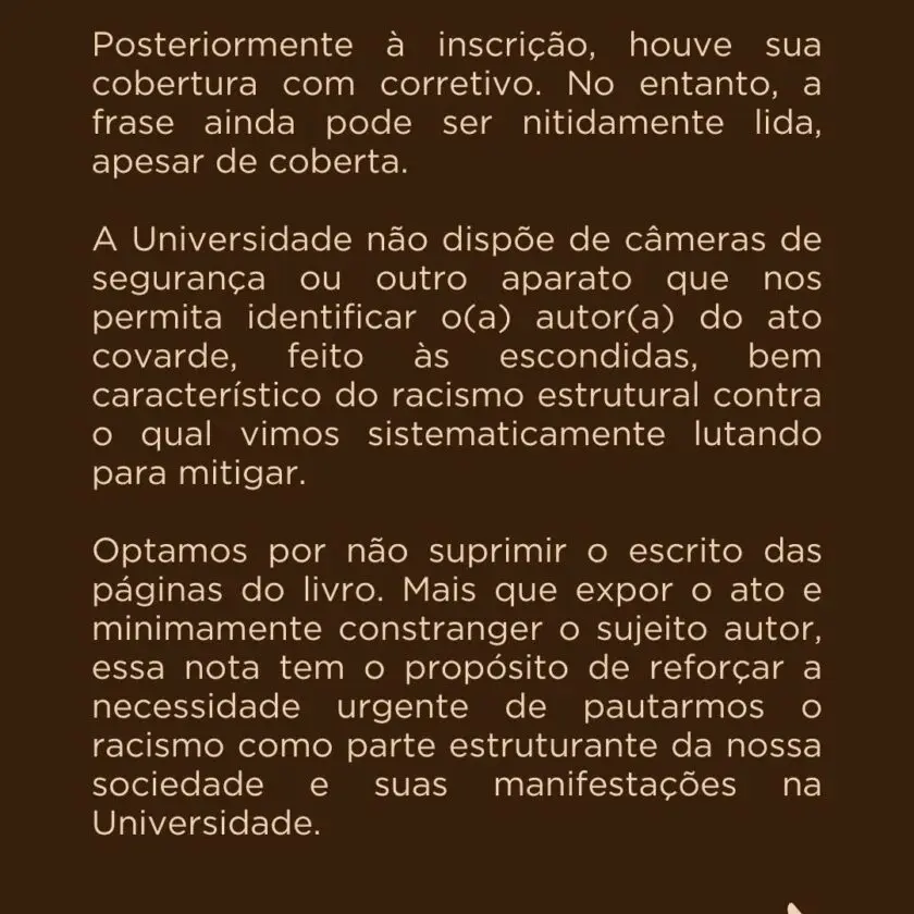 Após denúncias de racismo, estudantes da UFOP pedem criação de uma ouvidoria racial