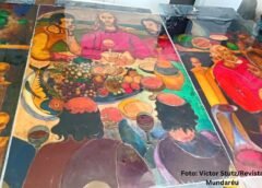 Vitrais de Gianfranco Cerri são revitalizados para inauguração do Vila Galé Ouro Preto