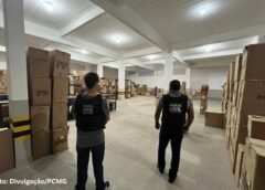 Polícia apreende mais de 7 mil pares de tênis com suspeita de falsificação em MG
