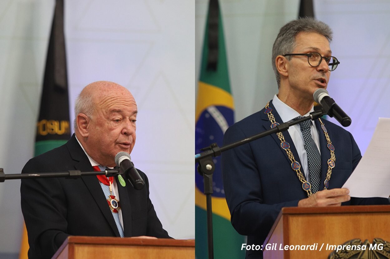 Angelo Oswaldo e Romeu Zema relembram Tancredo Neves durante Medalha da Inconfidência