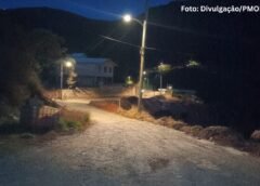Extensão de rede elétrica garante mais 14 luminárias no bairro Pocinho, em Ouro Preto