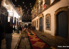 Saiba os locais e horários da confecção dos tapetes devocionais em Ouro Preto neste sábado
