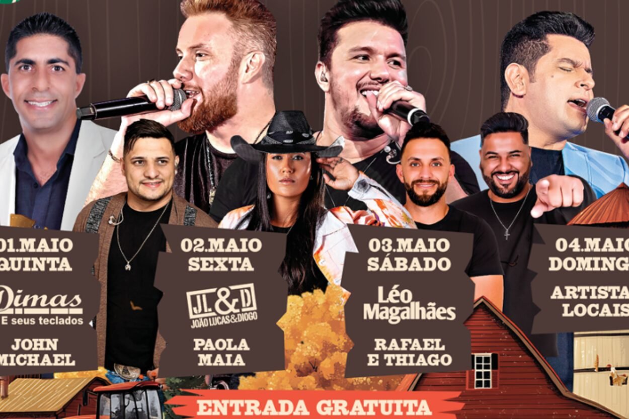 ExpoOuro divulga todas as atrações; confira a programação do maior ‘arrasta pé’ de Ouro Preto