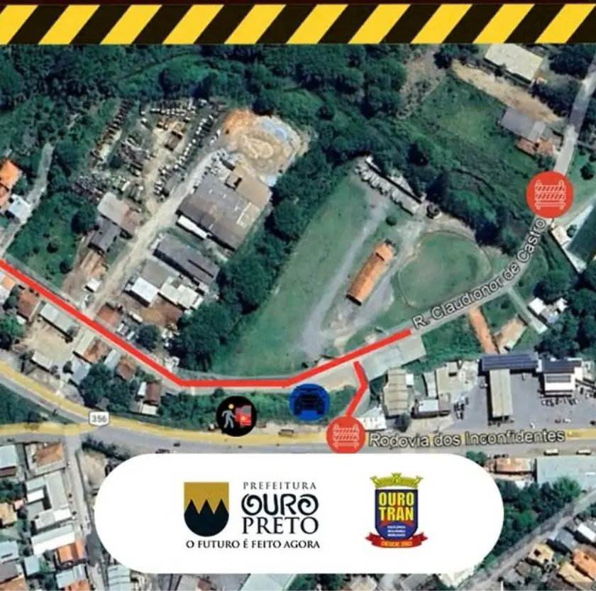 Trânsito será alterado em Cachoeira do Campo para a realização da ExpoOuro 2025; confira