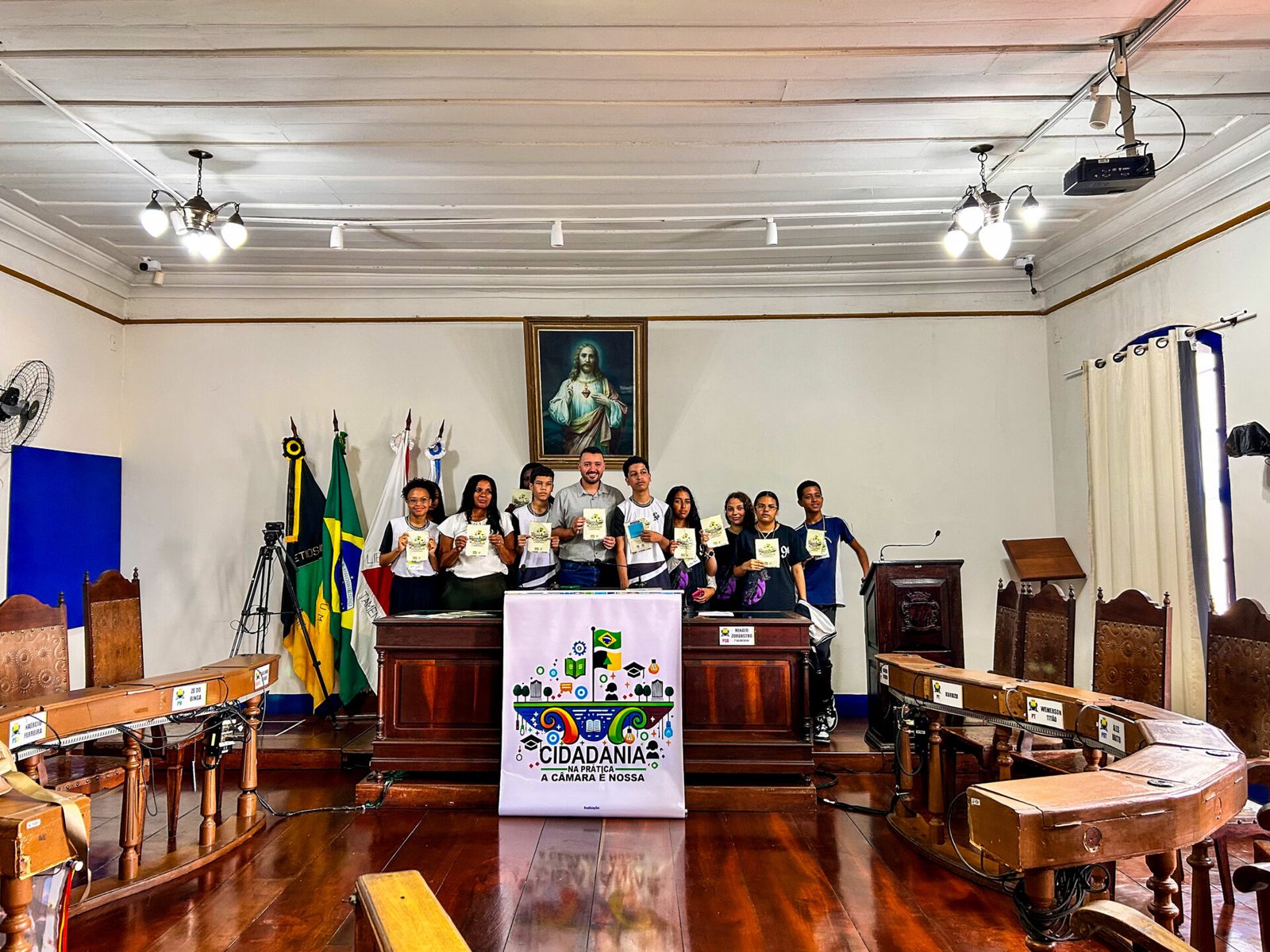 "Cidadania na Prática" promove integração entre estudantes e o Legislativo de Ouro Preto