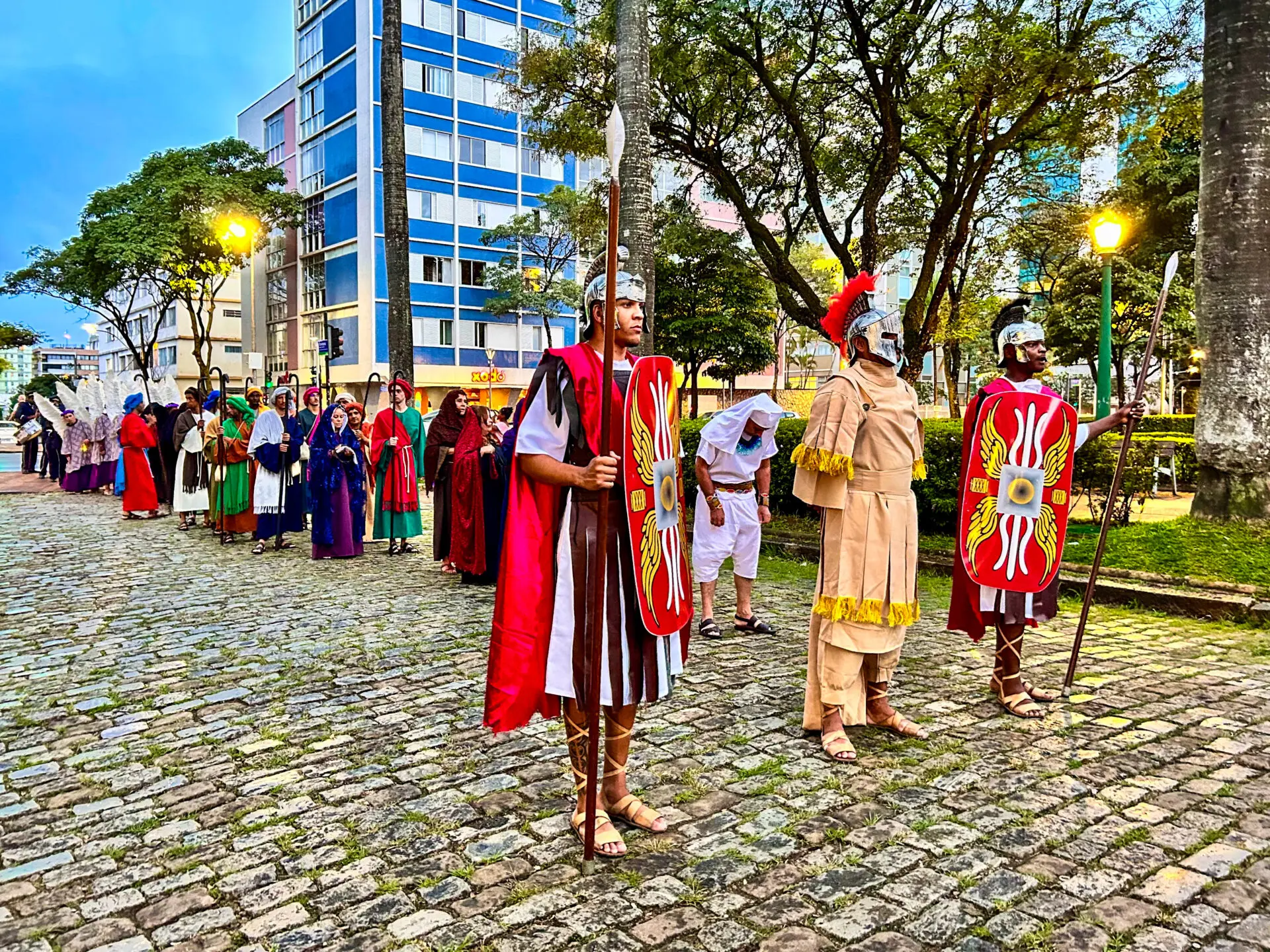 Mariana leva tradição da Semana Santa à Praça da Liberdade, em BH