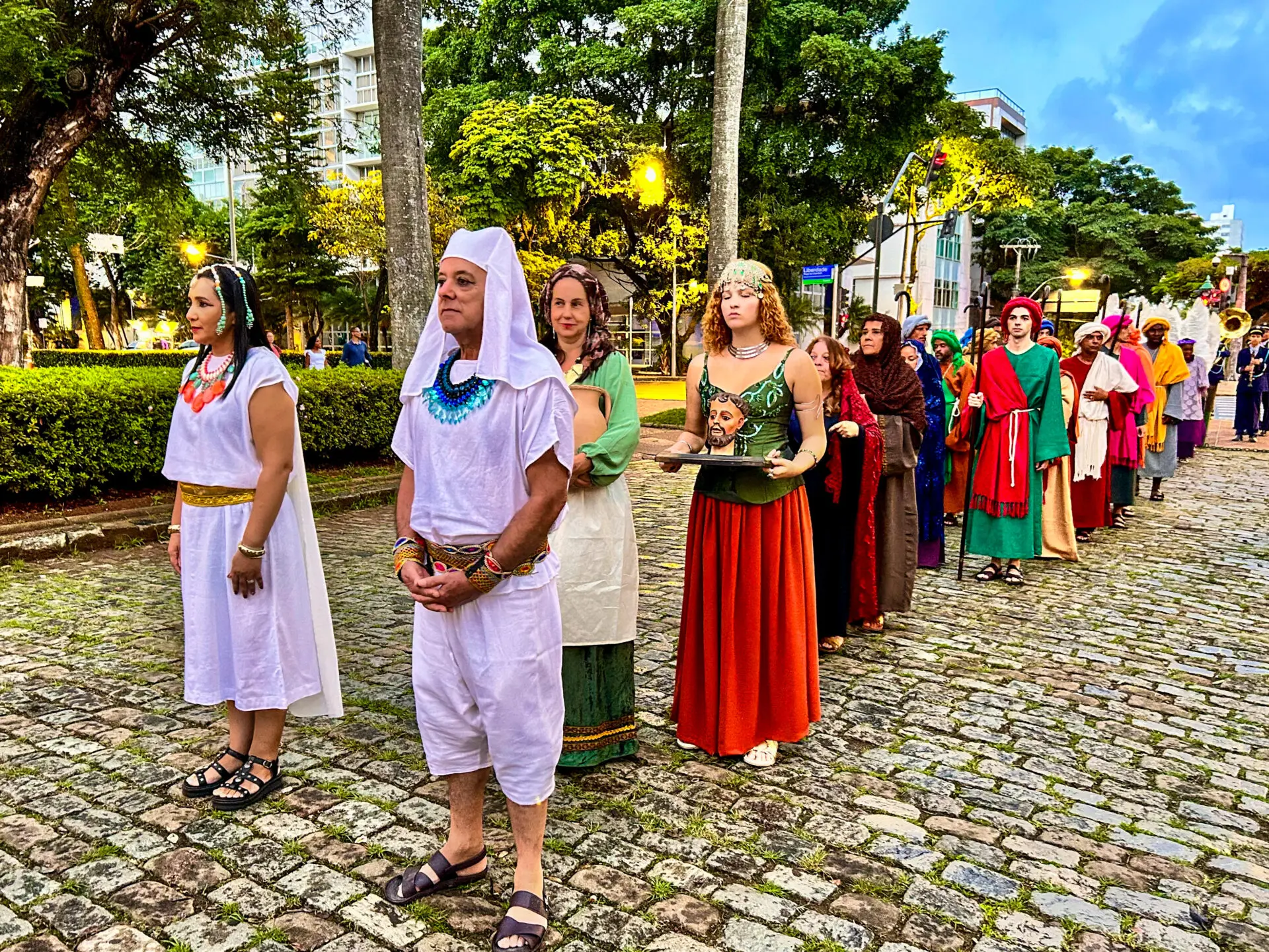 Mariana leva tradição da Semana Santa à Praça da Liberdade, em BH