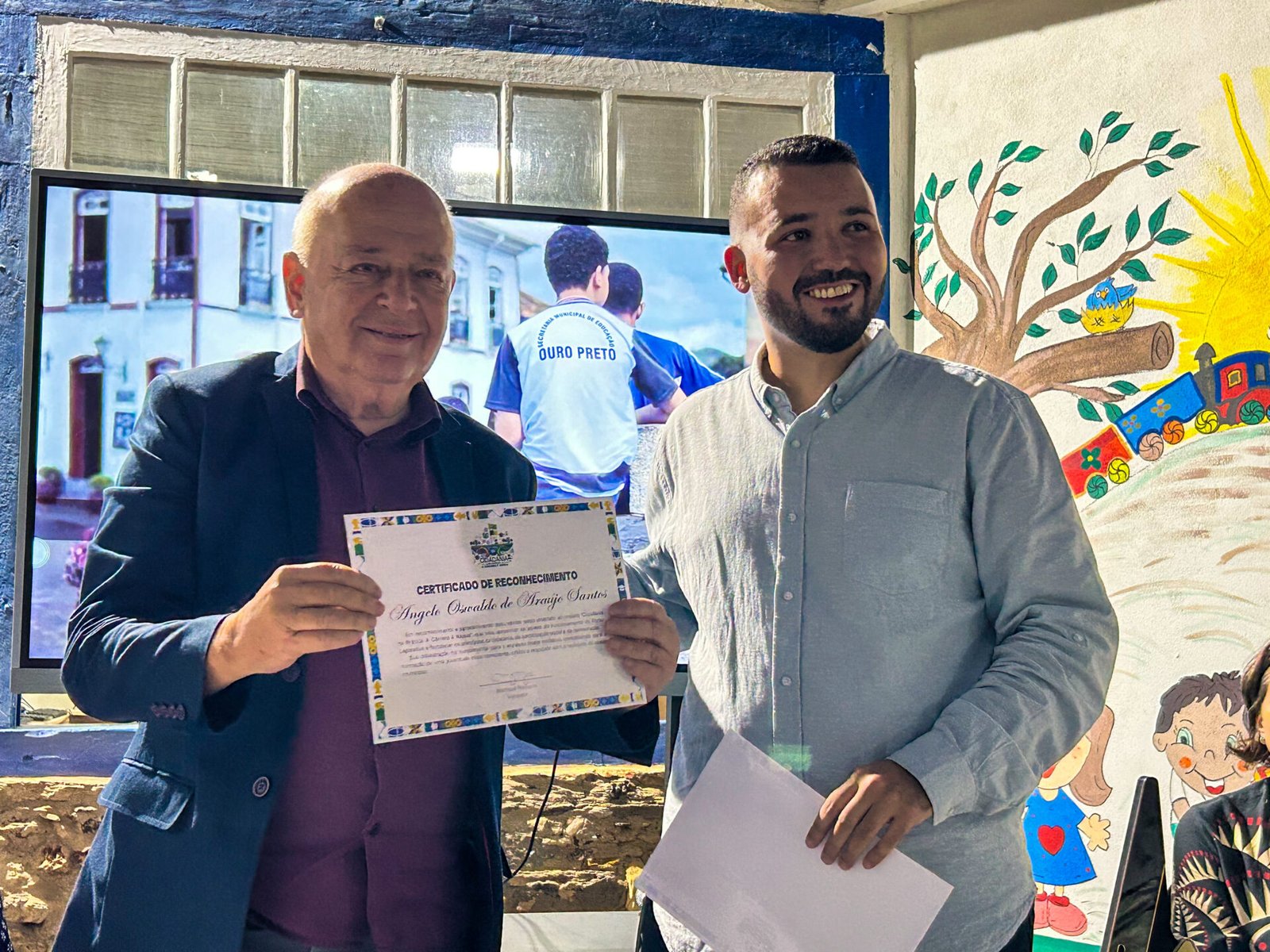 Ouro Preto recebe reconhecimento nacional por projeto educativo