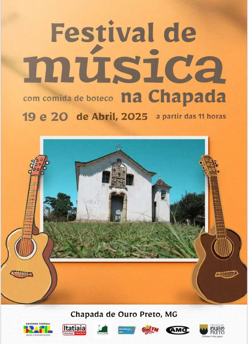 Chapada de Ouro Preto recebe Festival de Música com Comida de Boteco neste fim de semana