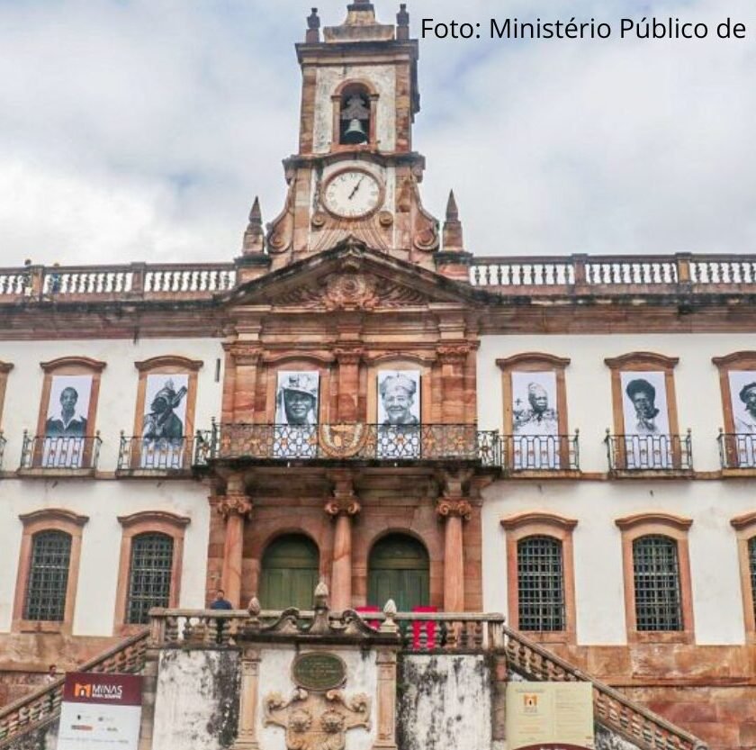 Entenda a representatividade das personalidades estampadas no Museu da Inconfidência, em Ouro Preto