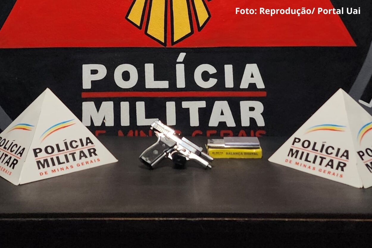 Briga termina em tiros e apreensão de pistola em Ouro Preto