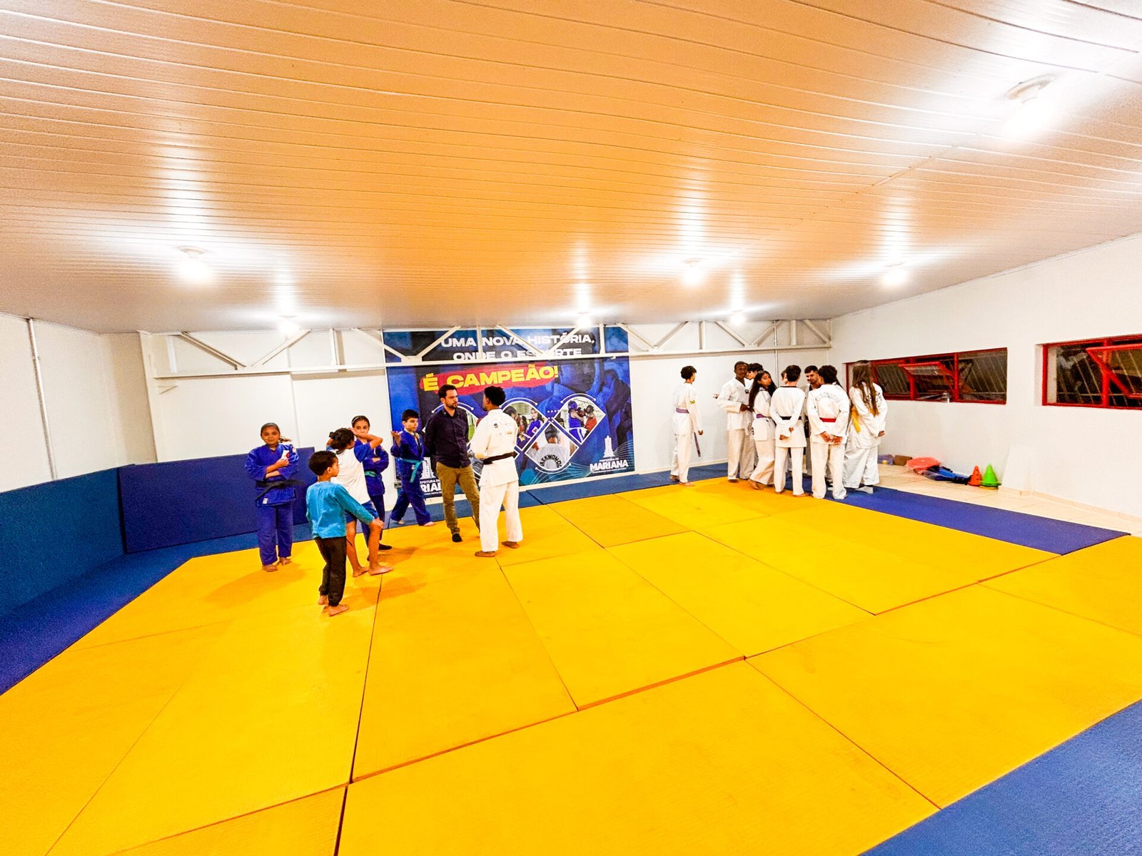 Novo espaço do Judô de Ouro é entregue em Mariana
