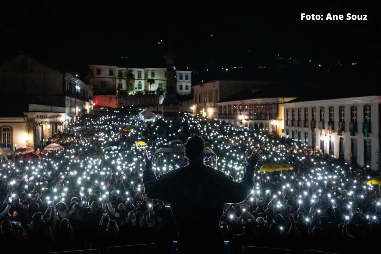 Com Alceu e Orquestra Ouro Preto, Praça Tiradentes segue vocação de shows históricos; relembre