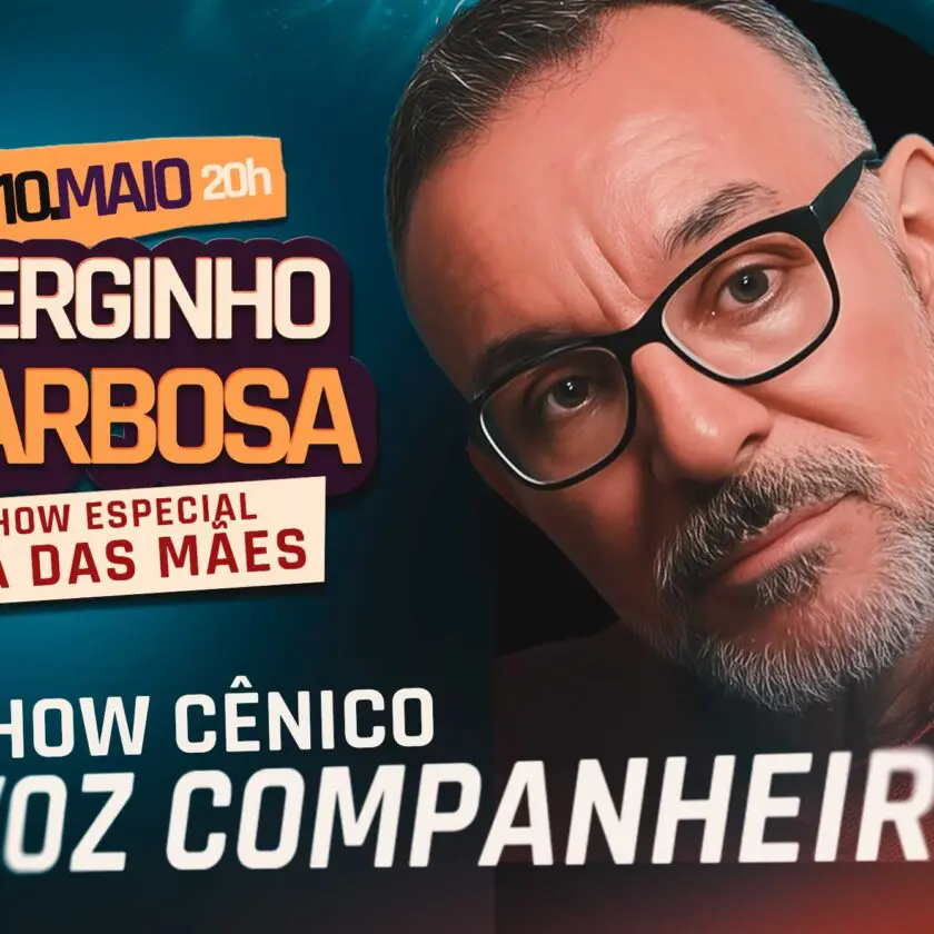 Serginho Barbosa realizar show cênico musical em homenagem às mães em Itabirito
