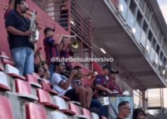 Torcida do Itabirito viraliza ao tocar 'marcha fúnebre' para jogador lesionado