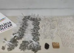Após homem fugir de área de mata, PM encontra grande quantidade de drogas em Itabirito