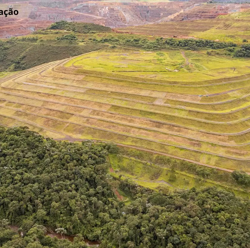 Barragem Xingu, em Mariana, tem nível de emergência reduzido