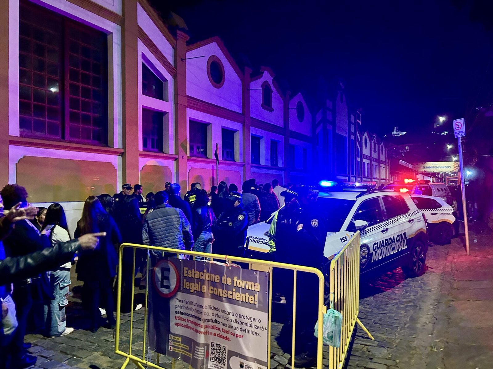 PM divulga balanço de segurança durante shows em Ouro Preto