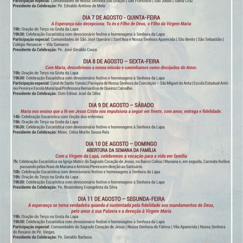 Ouro Preto prepara XXV Festa da Lapa, agora patrimônio imaterial do município