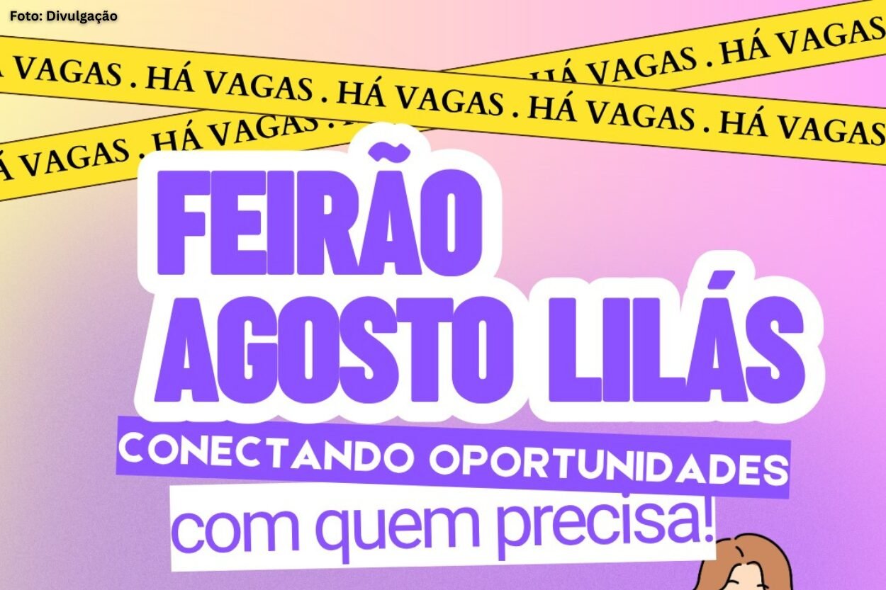 Feirão oferece emprego e curso profissionalizante para mulheres