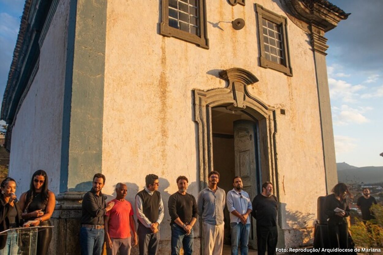 Mariana inicia restauração da Capela de Santana com investimento de R$ 2,1 milhões