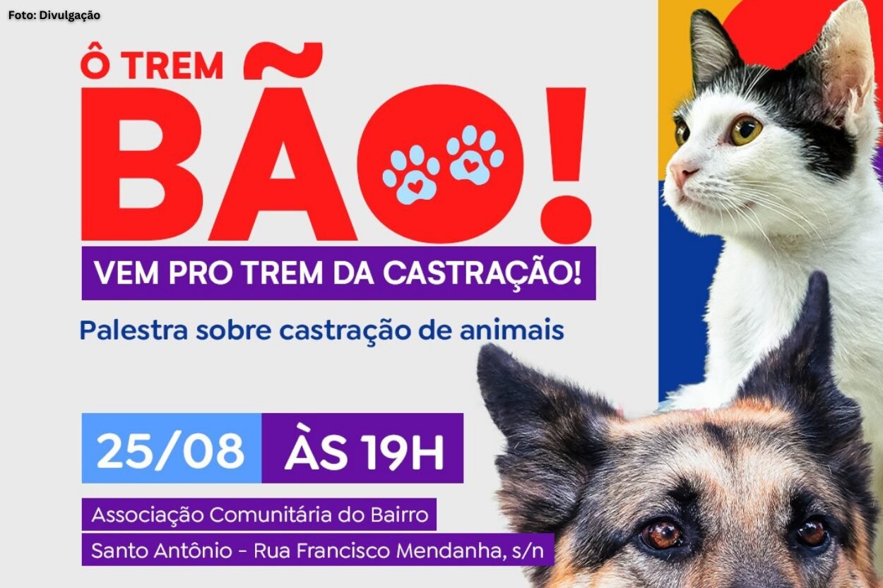 Itabirito promove palestra sobre castração de animais
