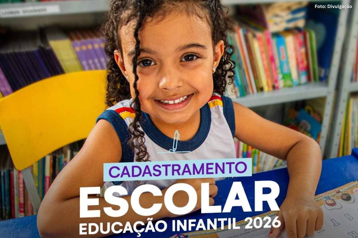 Cadastramento Escolar 2026 para Educação Infantil começou hoje
