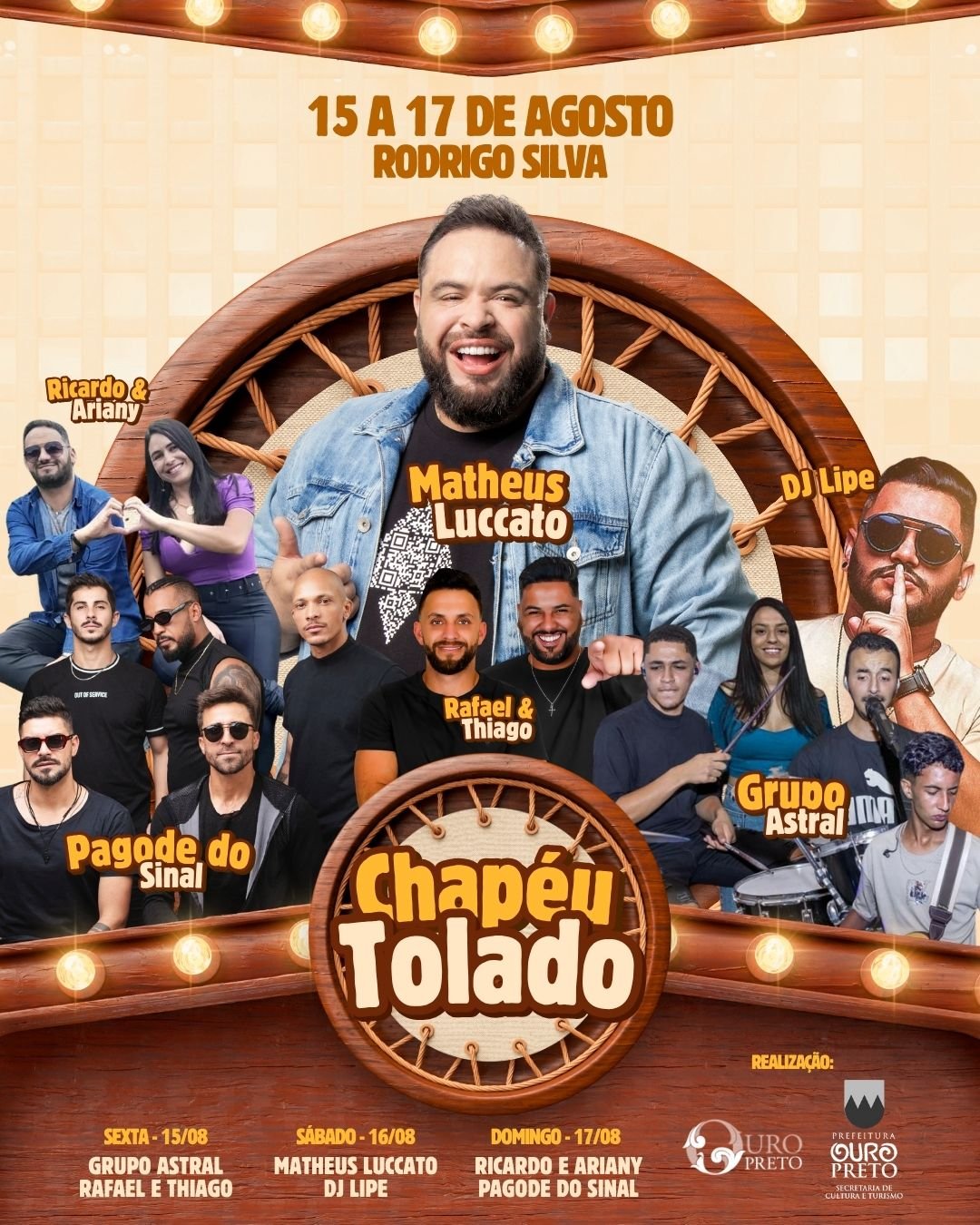 Festa do Chapéu Tolado mantém tradição em Rodrigo Silva