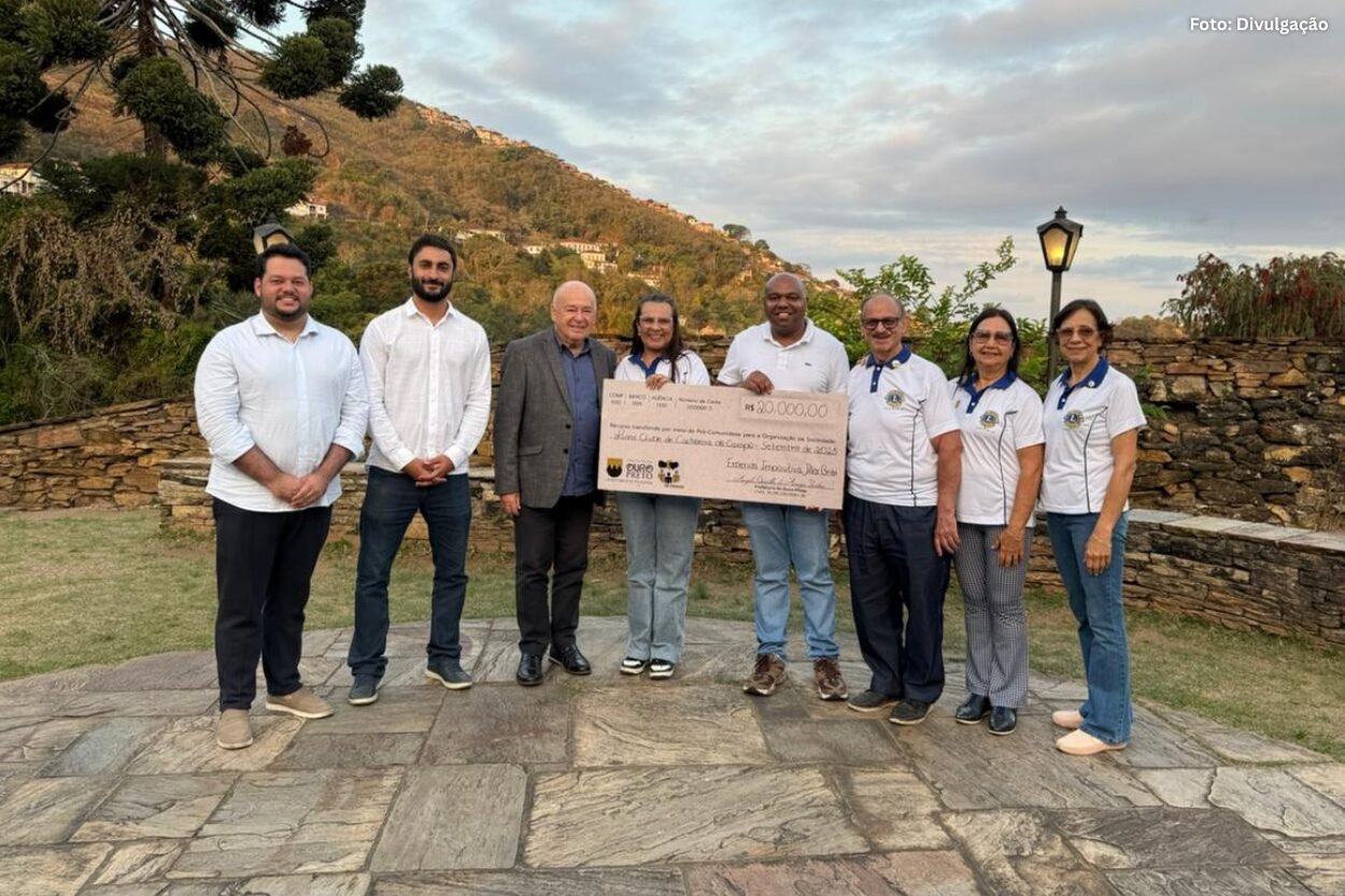 Vereador Alex Brito garante R$ 20 mil para reforma da sede do Lions Club de Cachoeira do Campo