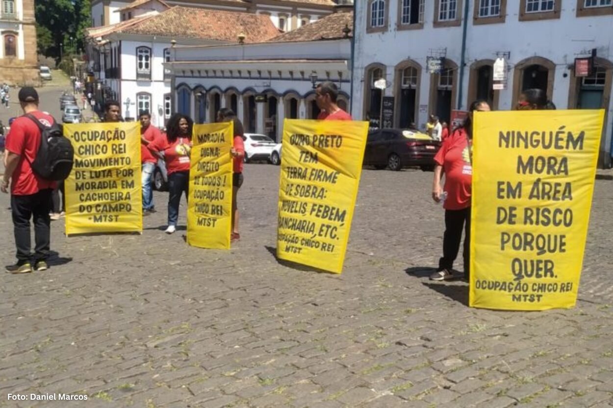 Ouro Preto: Caminhada marca 10 anos da Ocupação Chico Rei