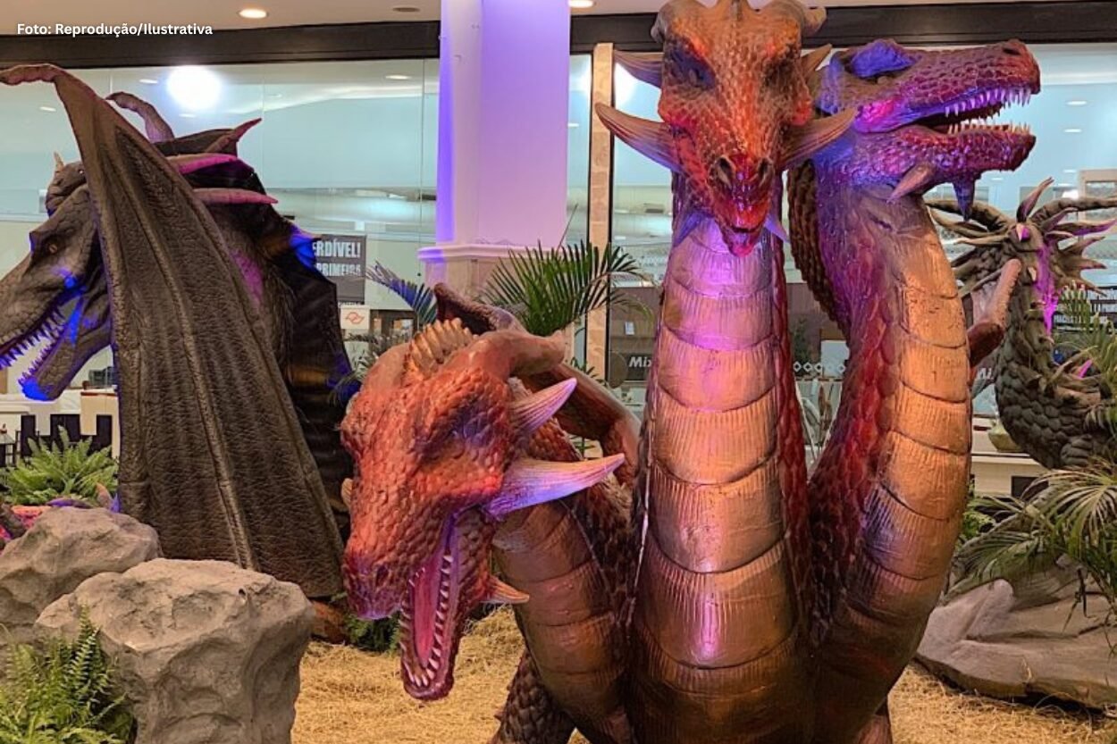 Exposição "Dragões" chega a Mariana em parceria com a Samarco