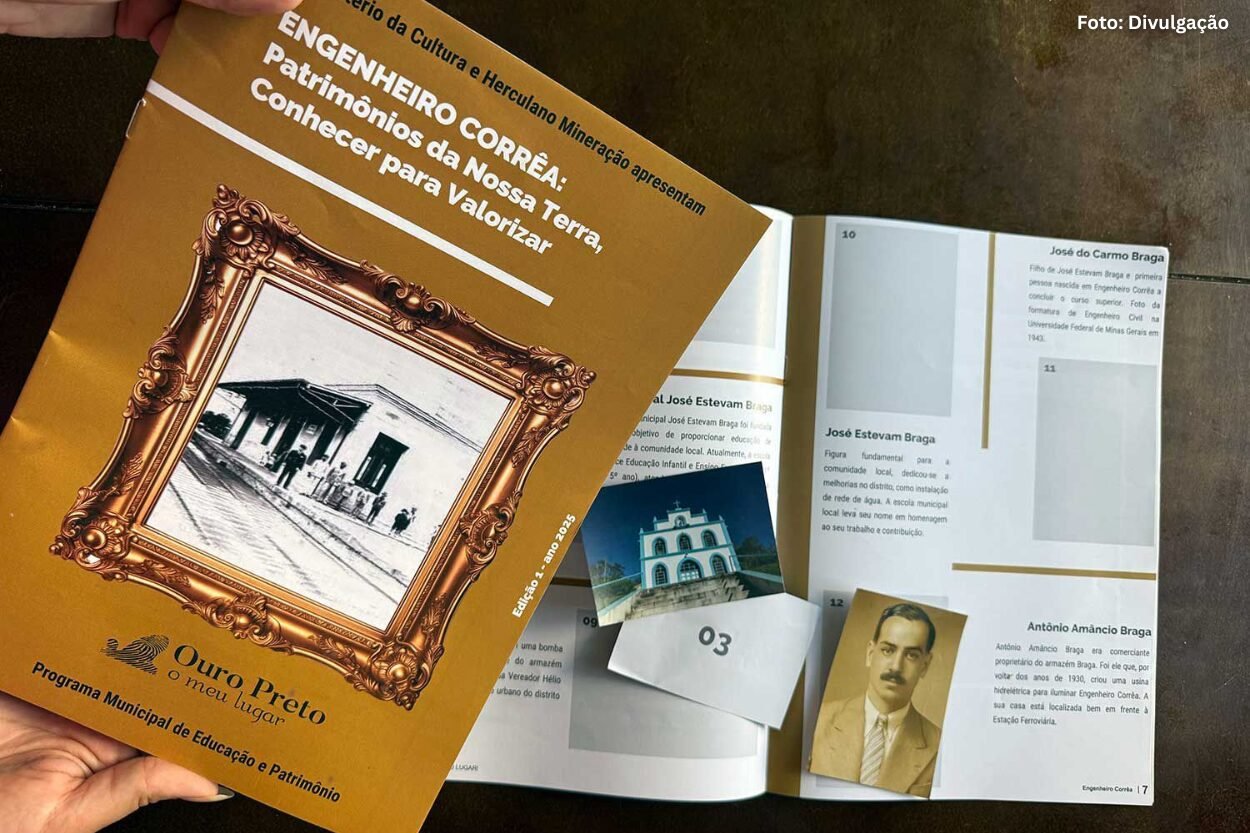 Engenheiro Corrêa ganha álbum de figurinhas que valoriza sua história e patrimônio cultural